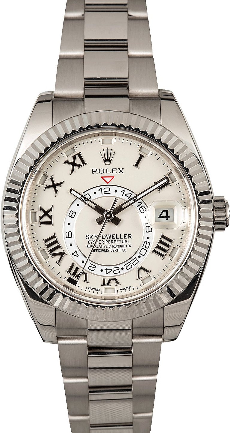 Sky-Dweller Rolex 326939 White Gold