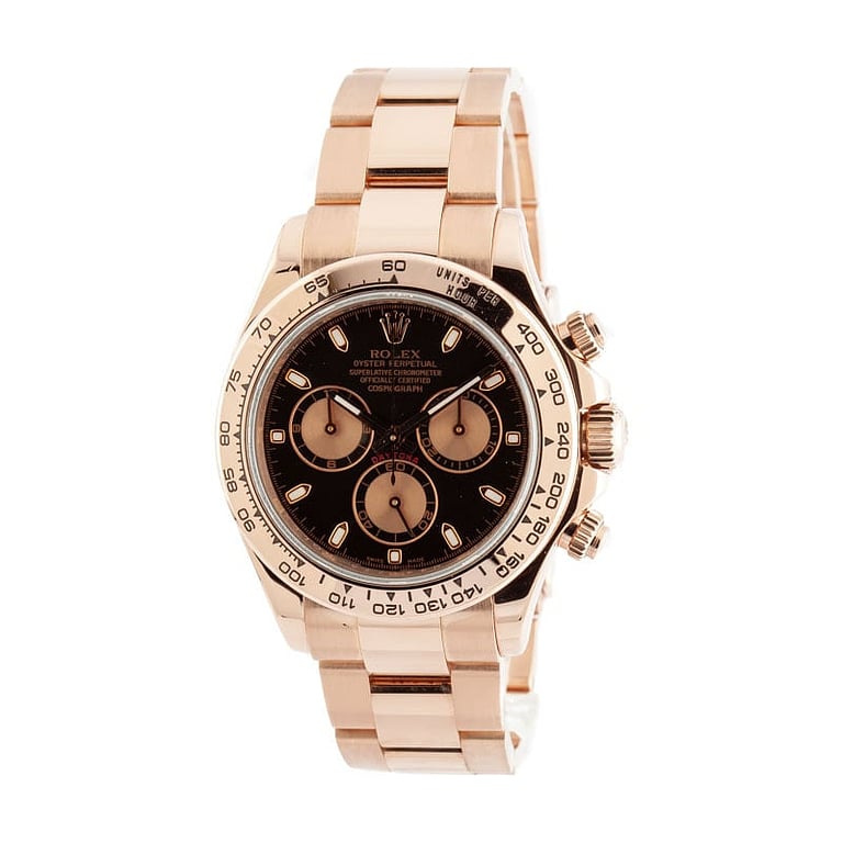Rolex Daytona 116505 18k Everose Gold