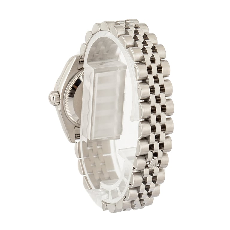 Used Ladies Rolex Datejust 179174 Silver Diamond Dial