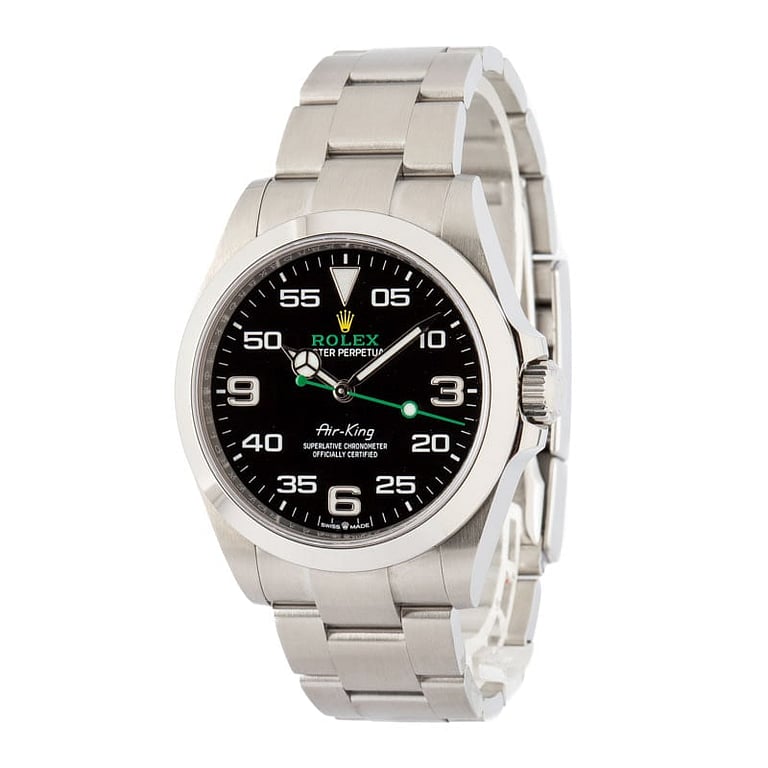 Pre-Owned Rolex Air-King 126900 Stainless Steel