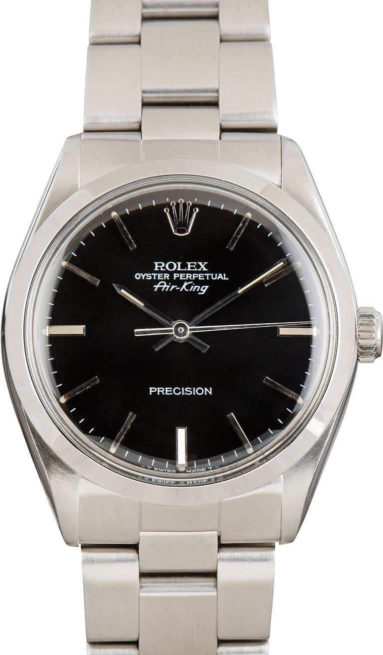 Buy Used Rolex Air-King 5500 | Bob's Watches - Sku: 182736