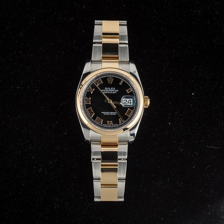 トップス NC Rolex Datejust 36MM 116203 Silver Pattern Diamond Dial Diamond