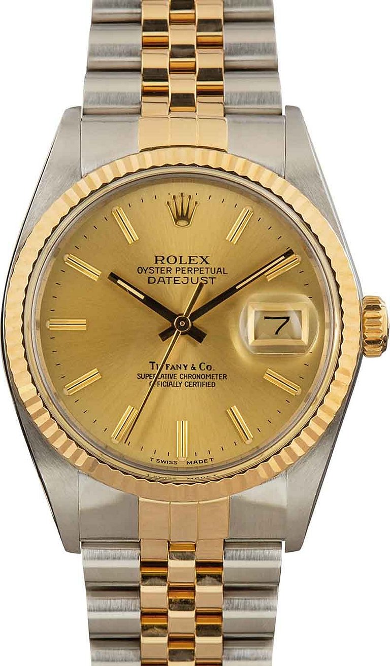 Rolex Datejust 16013 Tiffany & Co. Dial