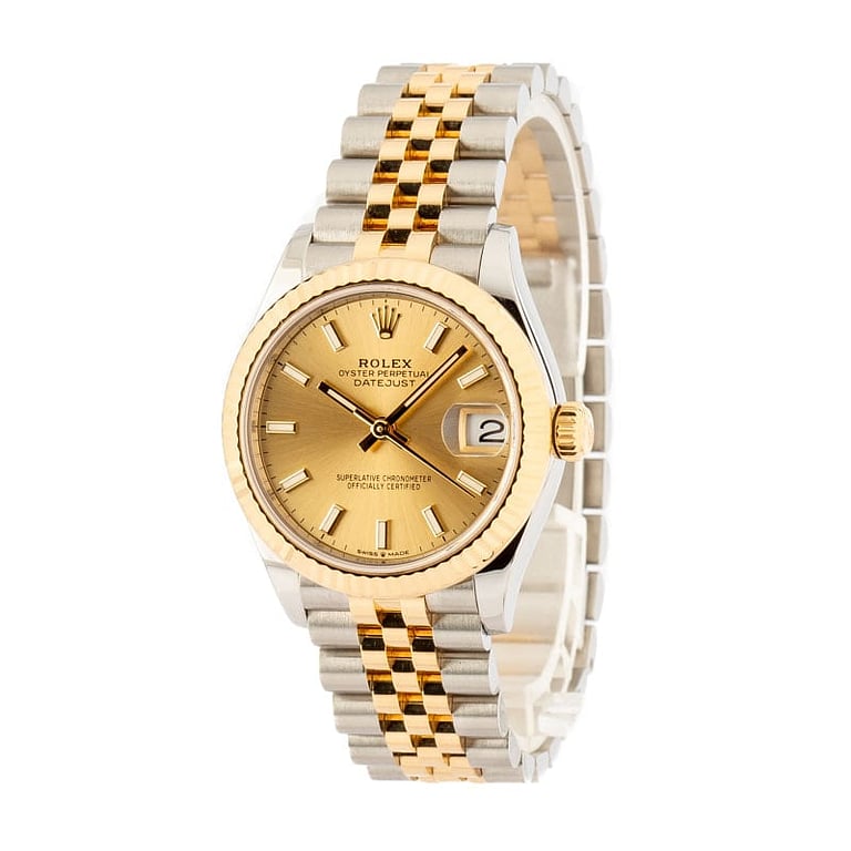Ladies Rolex Datejust 278273 Stainless Steel & 18k Yellow Gold
