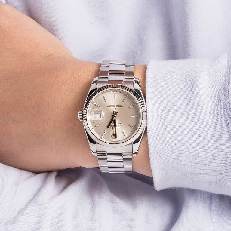 Pre-Owned Rolex Datejust 36 Silver Dial ref 116234
