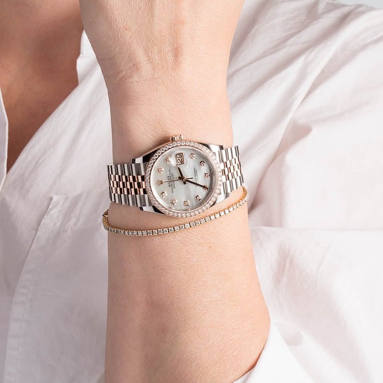 Rolex Datejust 36 Ref 126281 Diamond Dial