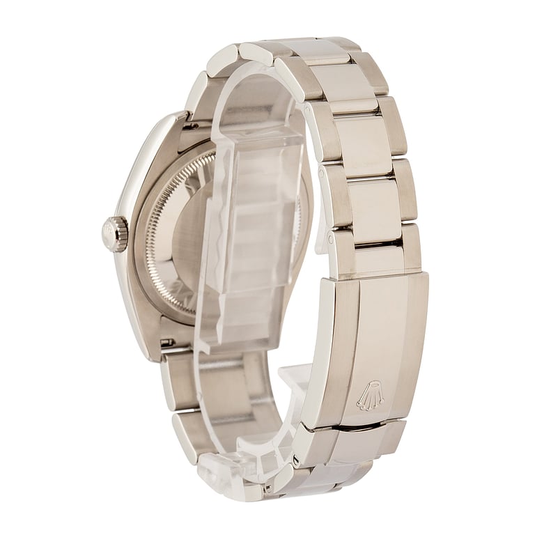 Used Stainless Steel Rolex Datejust 36 Rhodium Dial 116200