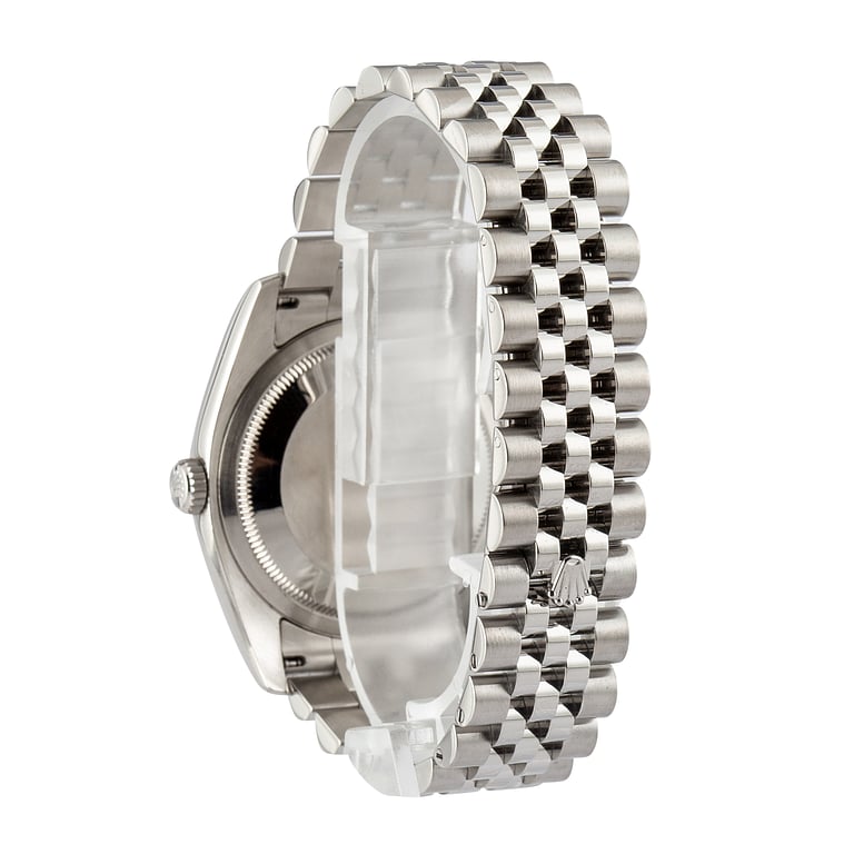Pre-Owned Rolex Datejust 36 Black Diamond Dial 116234