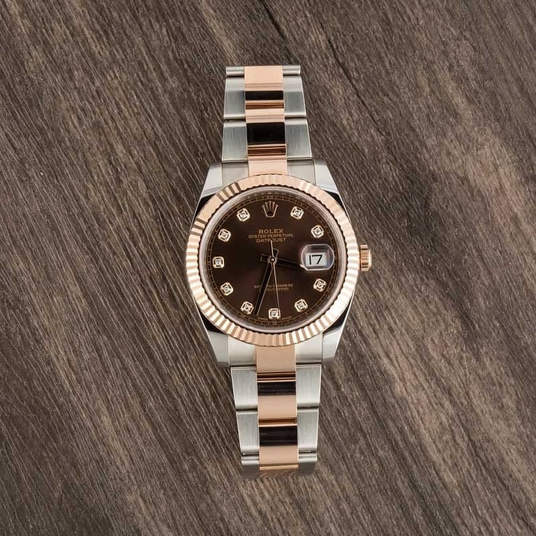 Rolex Datejust 126331 Chocolate Diamond Dial