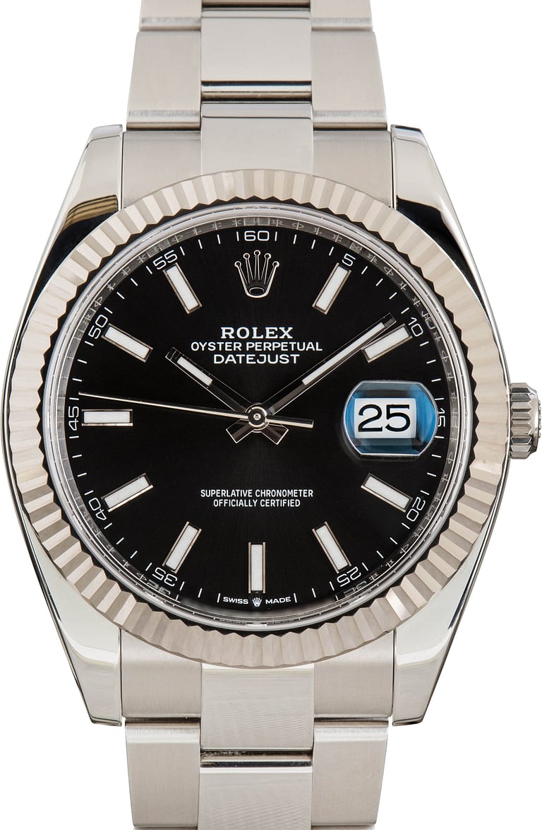 Pre-Owned Rolex Datejust 41 Ref 126334 Stainless Steel