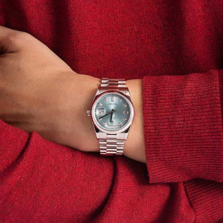 Rolex Day-Date 118206 Platinum
