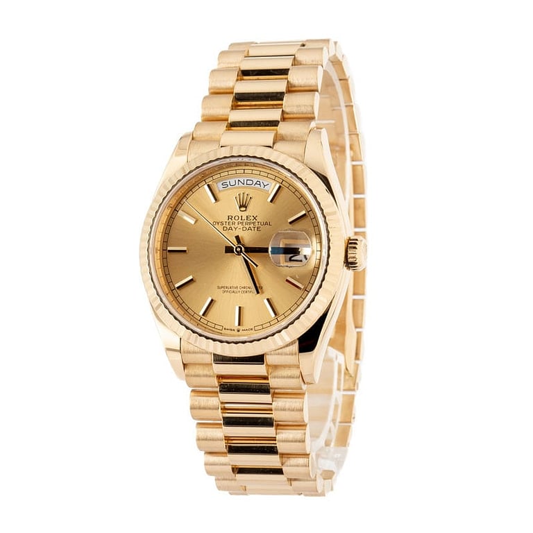 Rolex Day-Date 36 Ref 128238 Champagne Dial