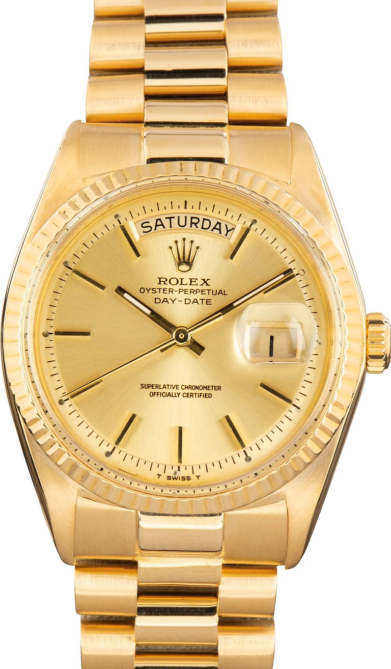 Pre-Owned Rolex Day-Date ref 1803 Champagne Dial