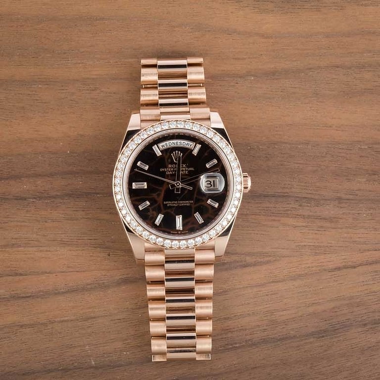 Rolex Day-Date 40 228345 Eisenkiesel Diamond Dial