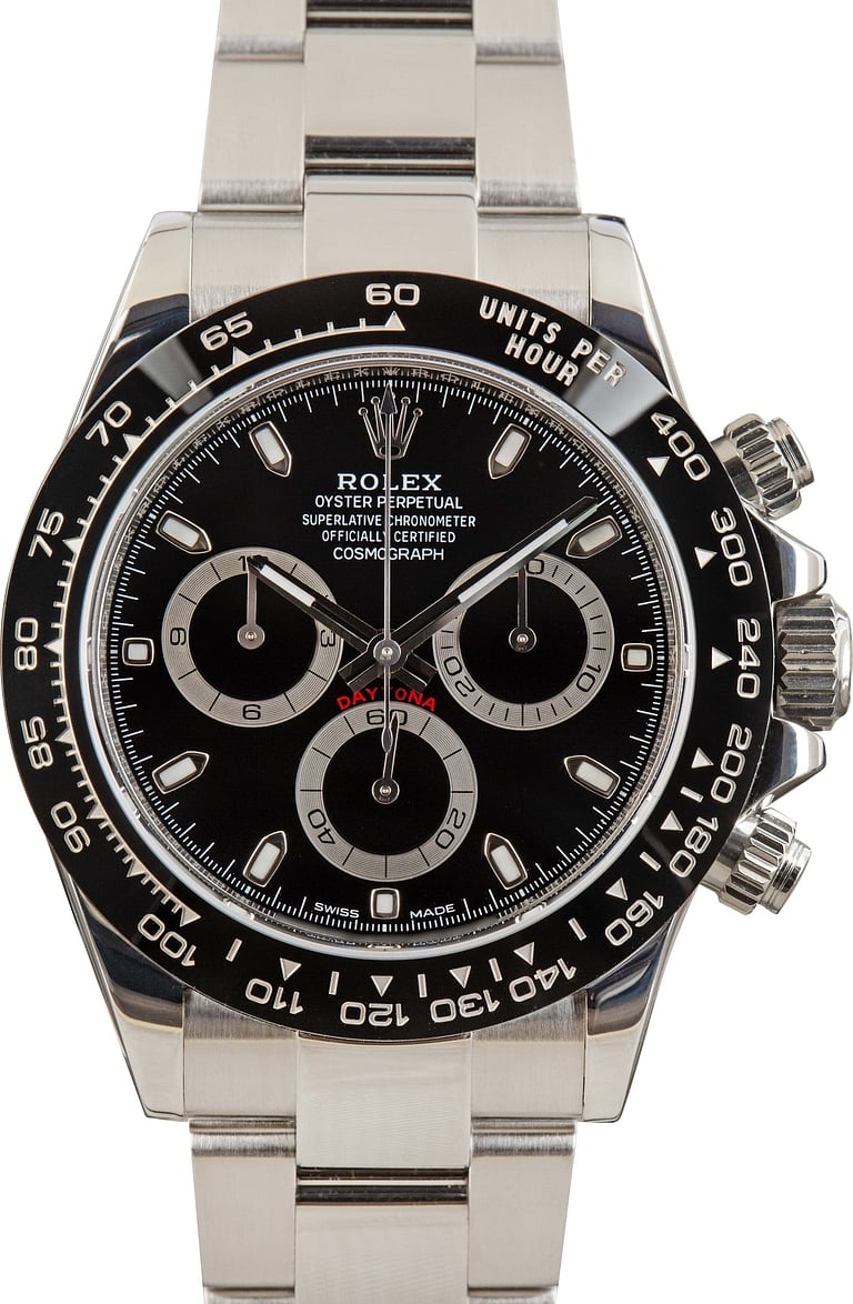 Daytona Black 15×7 PCD127 Rolex Daytona Daytona Zenith Patrizzi Black Dial Perfect for