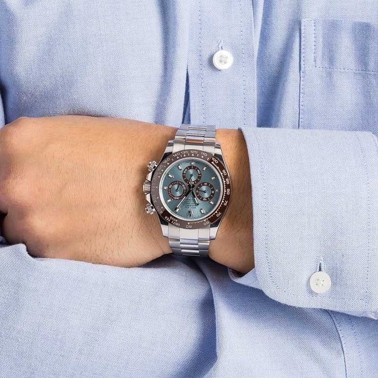 Rolex Platinum Daytona 116506 Ice Blue Dial