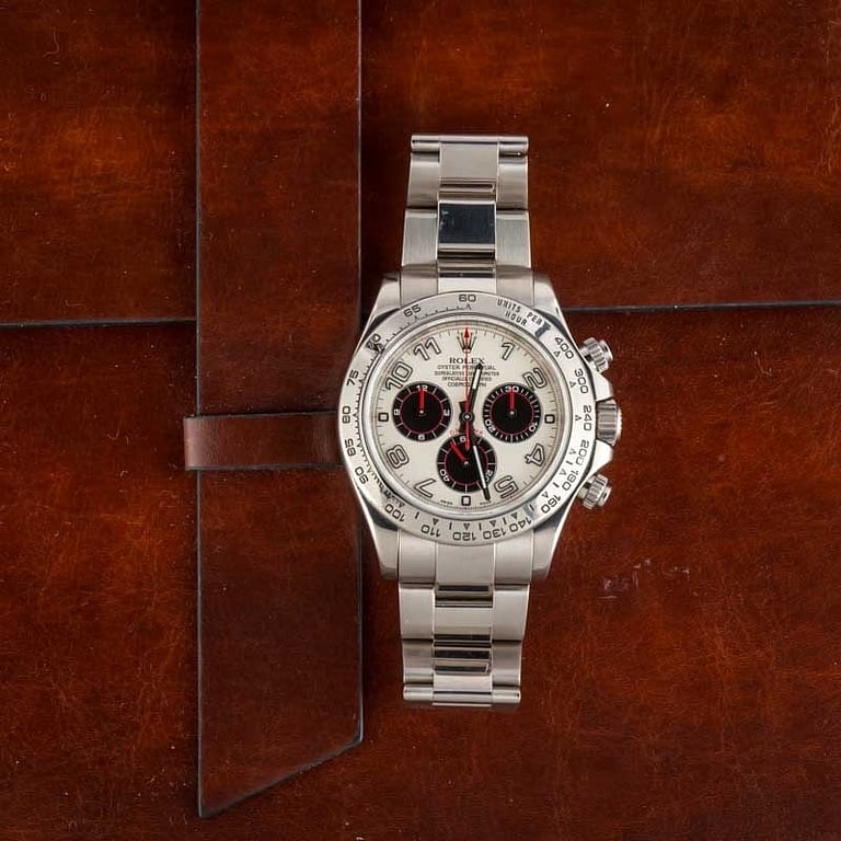 Rolex Daytona 116509 White Arabic Dial