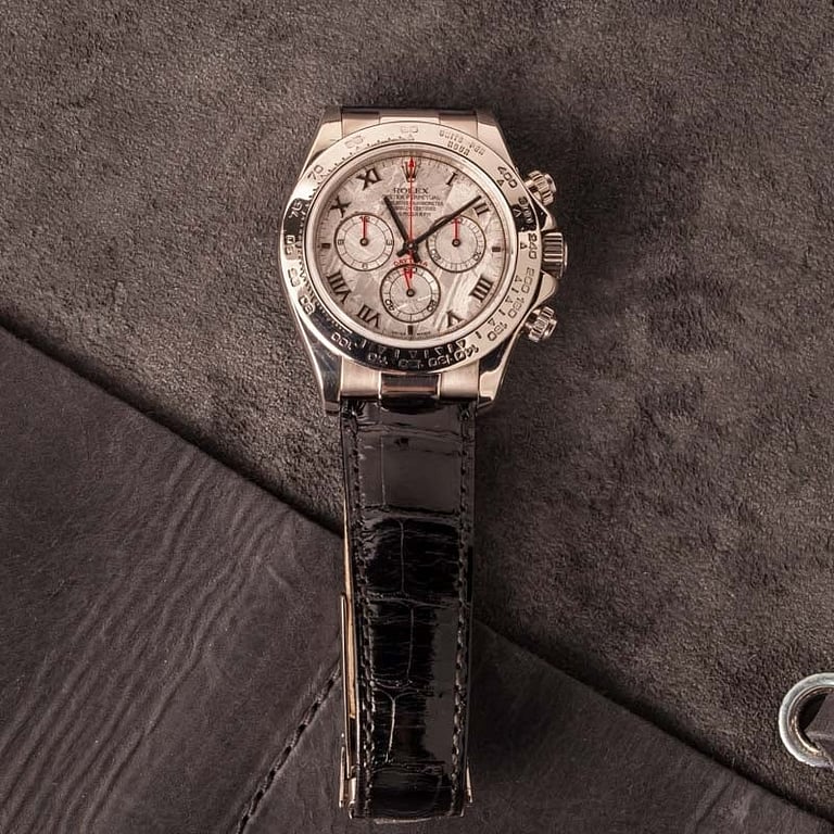 Pre Owned Rolex Daytona 116519 Meteorite Dial