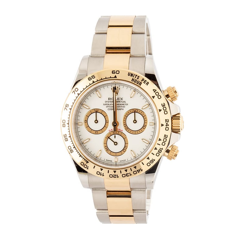 Pre-owned Rolex Cosmograph Daytona Ref 126503 White Dial
