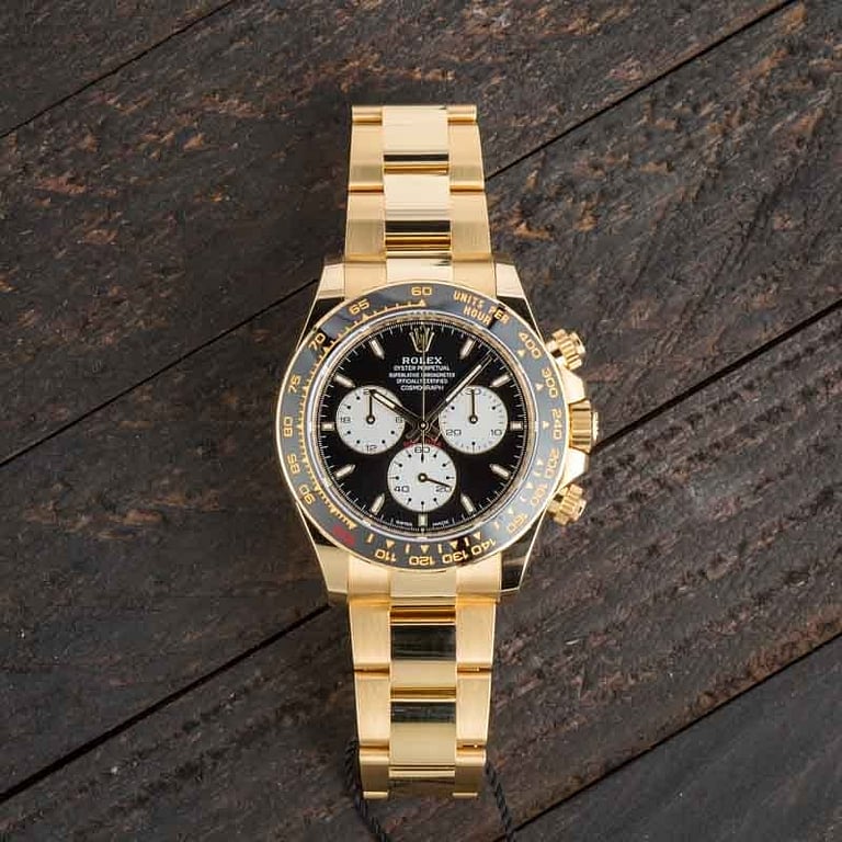Rolex Cosmograph Daytona 126528LN 18k Yellow Gold Le Mans
