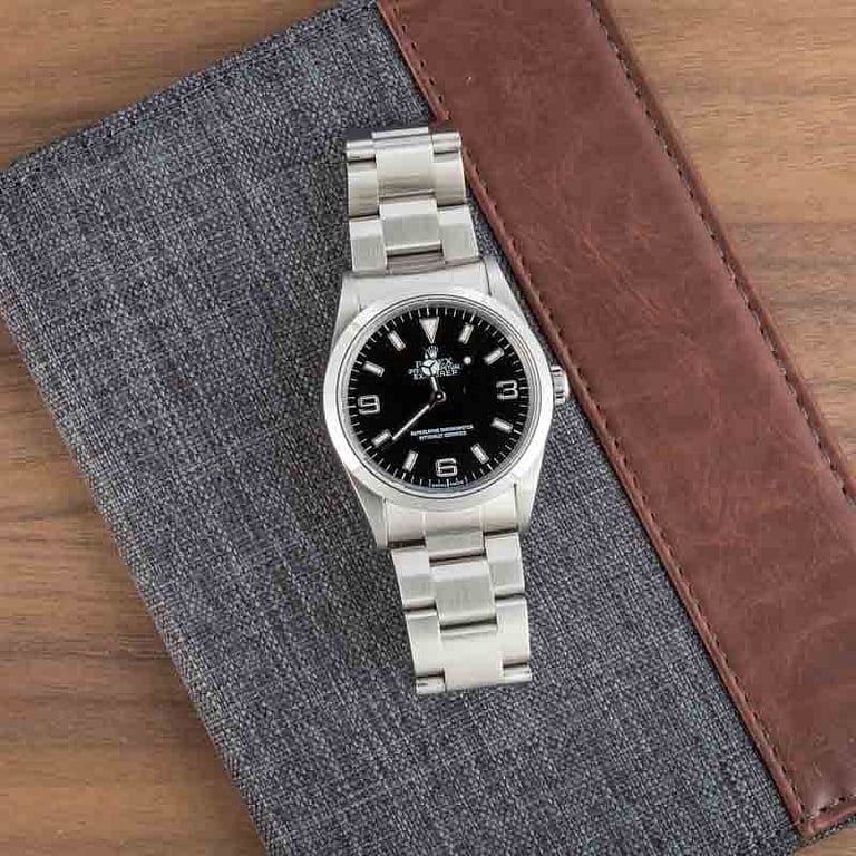 Used Rolex Explorer Ref 14270 Steel Oyster