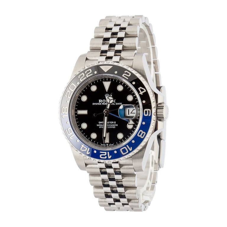 Used Rolex GMT-Master II Ref 126710BLNR Batgirl