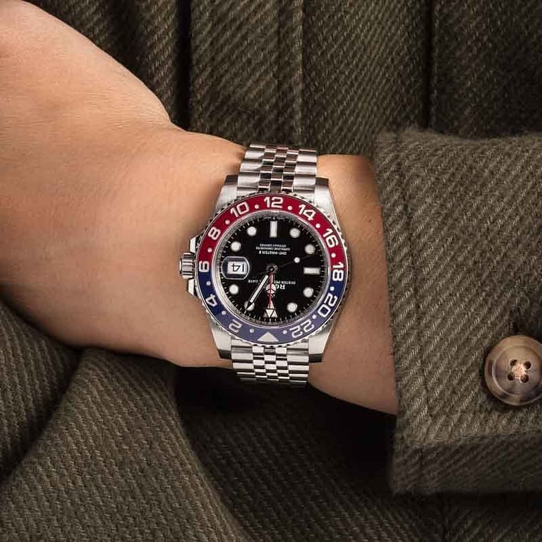 Rolex GMT-Master II Ref 126710BLRO Jubilee Bracelet