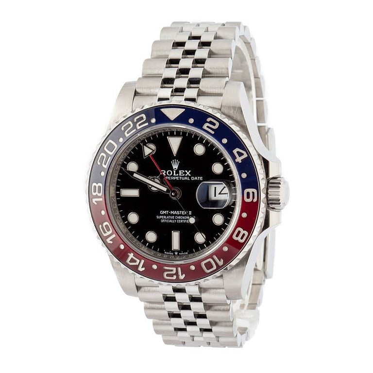 Rolex GMT-Master II Ref 126710BLRO Jubilee Bracelet