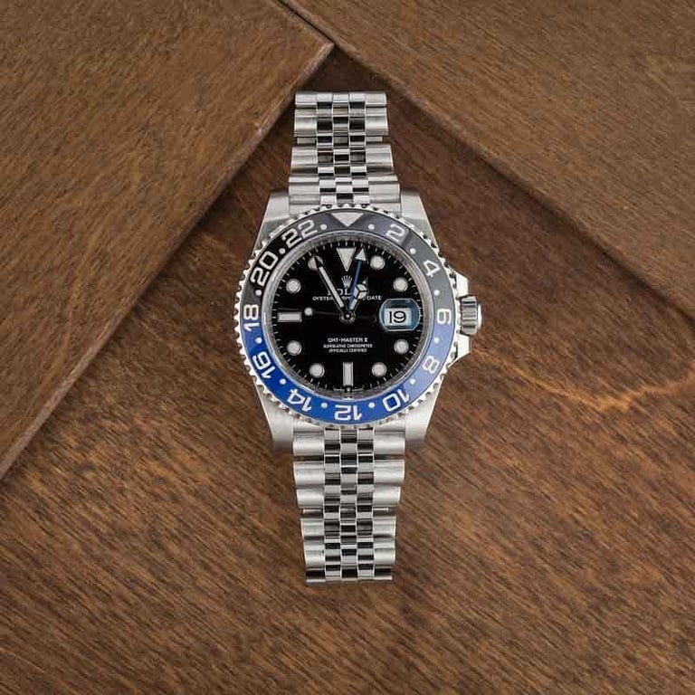 Rolex GMT-Master II Ref 126710 Stainless Steel Batgirl