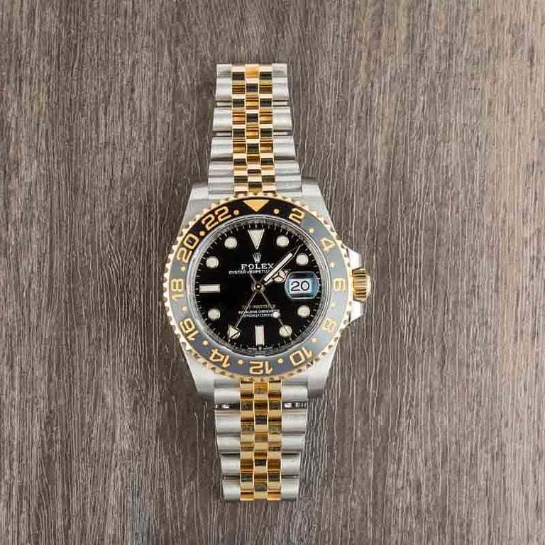 Used Two Tone Rolex GMT-Master II Zombie 126713GRNR