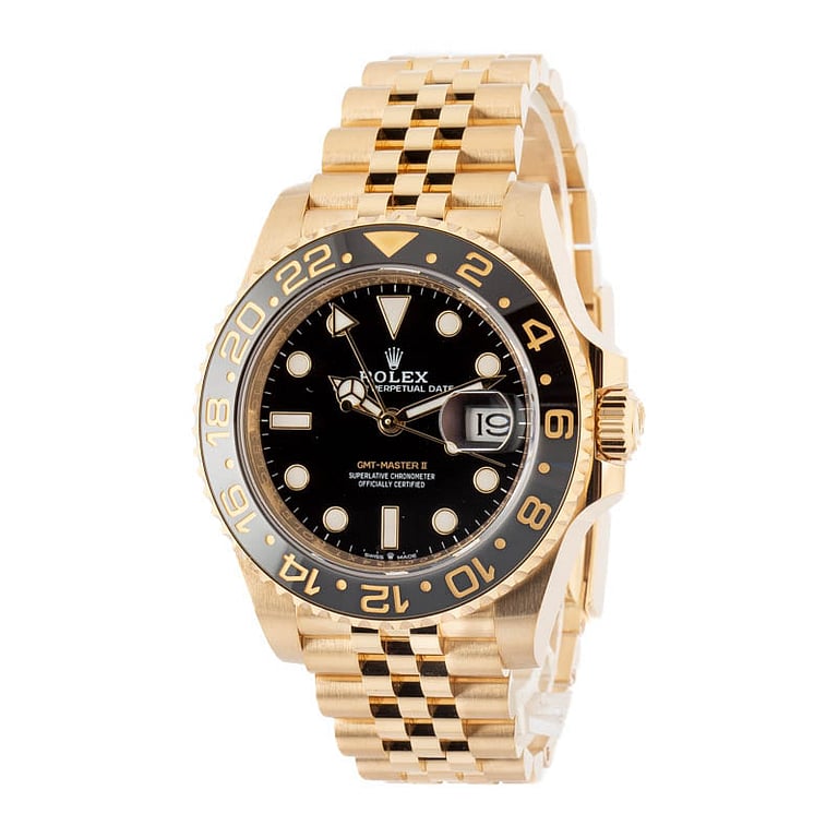 Used Rolex GMT-Master II 126718 Black Dial