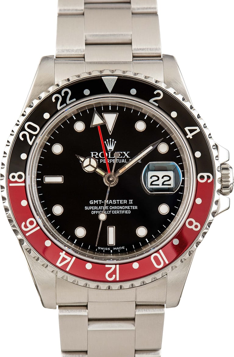 Buy Used Rolex GMT-Master II 16710 | Bob's Watches - Sku: 175807