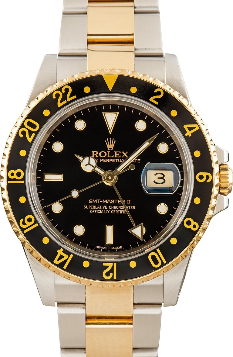 Rolex GMT-Master II Ref 16713 Steel & Gold
