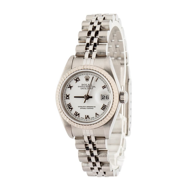 Rolex Datejust 79174 White Roman Dial