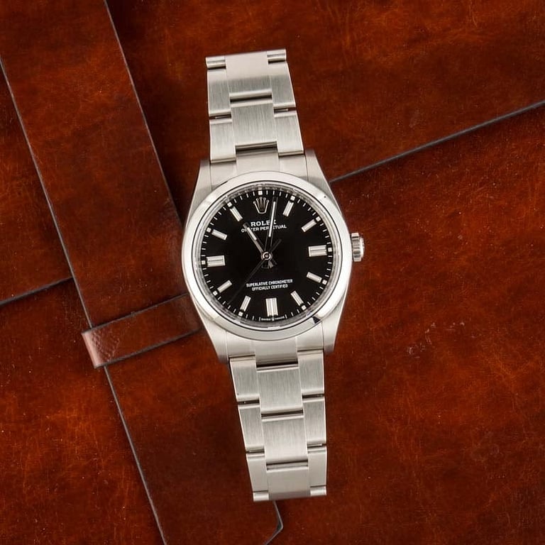 Pre-Owned Mens Rolex Oyster Perpetual 126000
