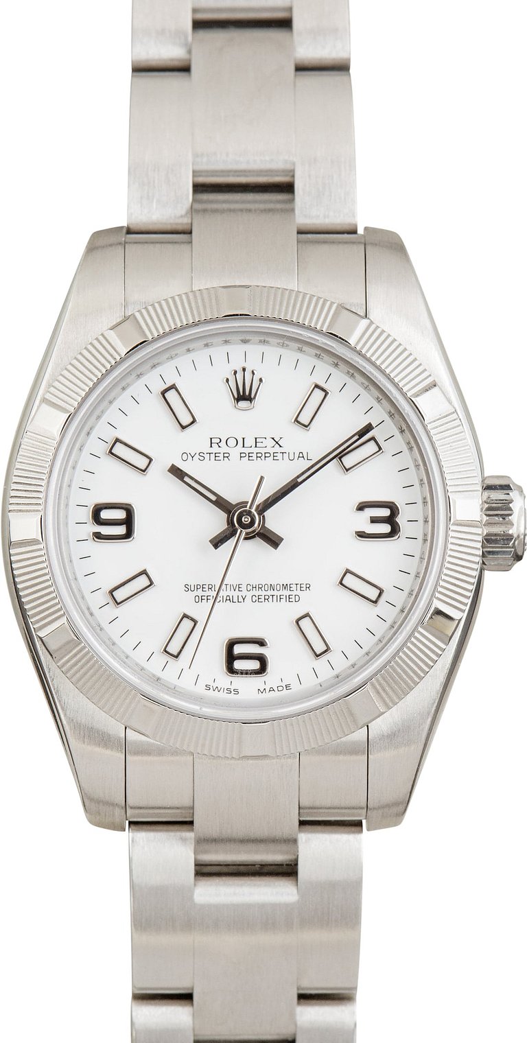 Buy Used Rolex Oyster Perpetual 26 176210 | Bob's Watches - Sku