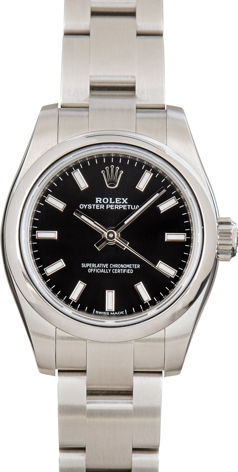 ロレックス  レディス　176200 Buy Used Rolex Lady Oyster Perpetual 176200 | Bob's Watches - Sku