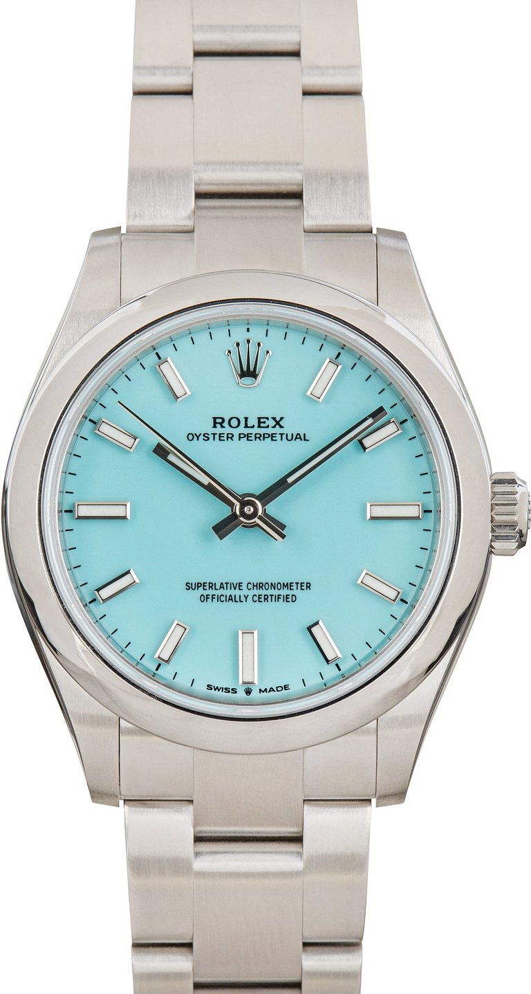 Rolex Oyster Perpetual 31 Ref 277200 Turquoise Dial