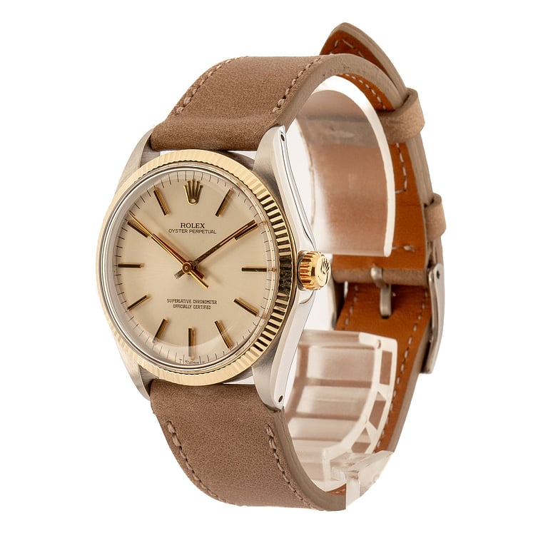 Pre-Owned Rolex Oyster Perpetual 1005 Two Tone
