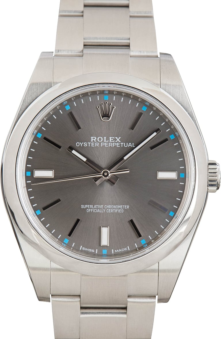 Buy Used Rolex Oyster Perpetual 39 114300 | Bob's Watches - Sku