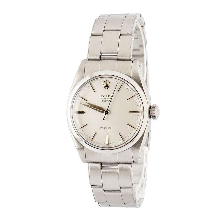 Used Rolex Oyster Precision 6426 Silver Dial