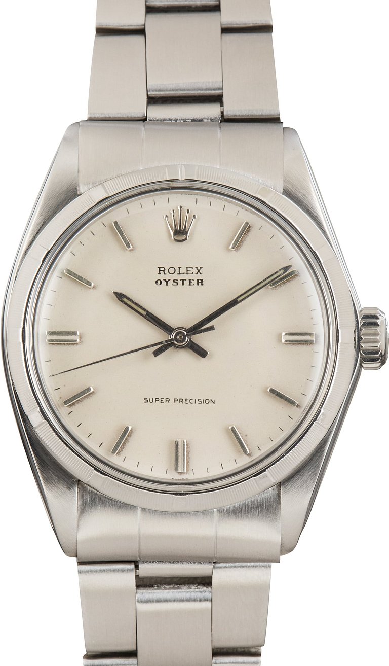 Pre-Owned Rolex Oyster Super Precision ref 6427 Stainless Steel