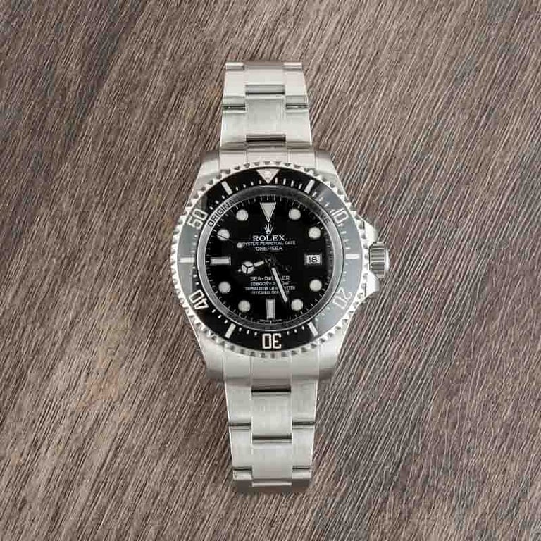 186017 Used Rolex Sea-Dweller Deepsea 116660 Black Dial