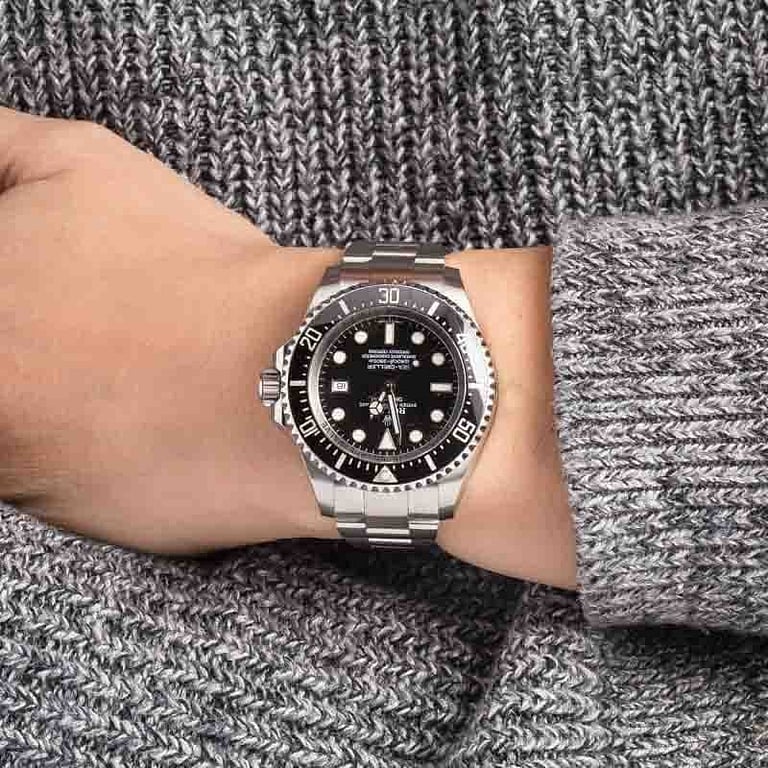 186017 Used Rolex Sea-Dweller Deepsea 116660 Black Dial