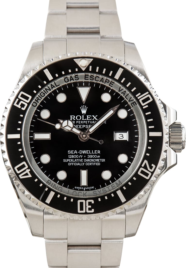 Used Rolex Sea-Dweller Deepsea Ref 116660 Stainless Steel