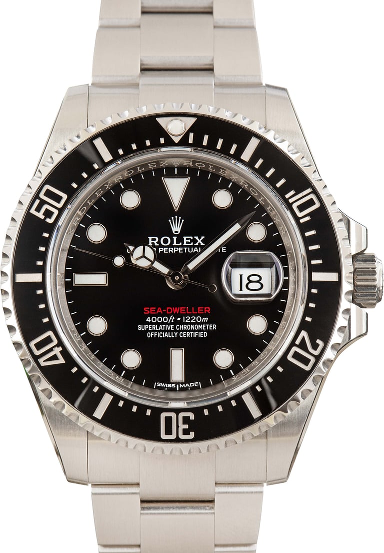 Rolex Sea-Dweller 126600 Black Ceramic Bezel