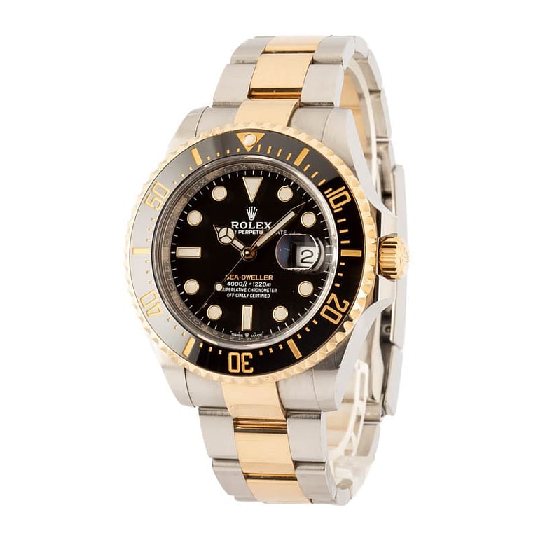 Used Rolex Sea-Dweller Steel & 18k Yellow Gold 126603