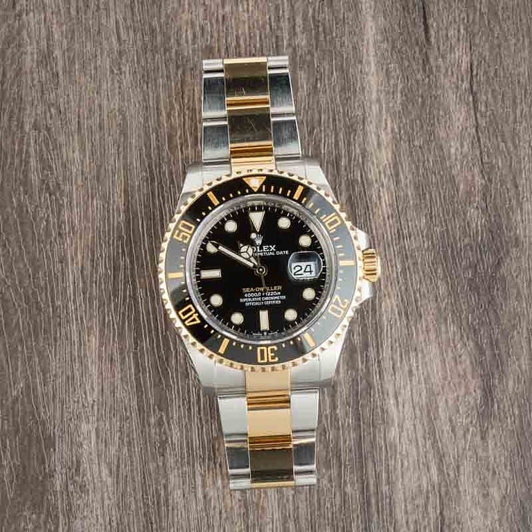 Used Rolex Sea-Dweller Steel & 18k Yellow Gold 126603