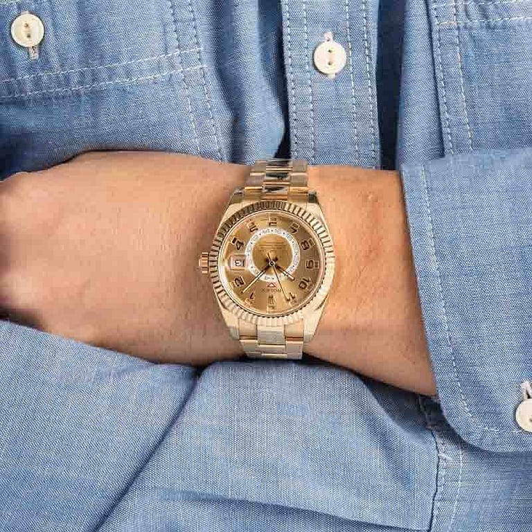 Rolex Sky-Dweller 326938 18k Yellow Gold