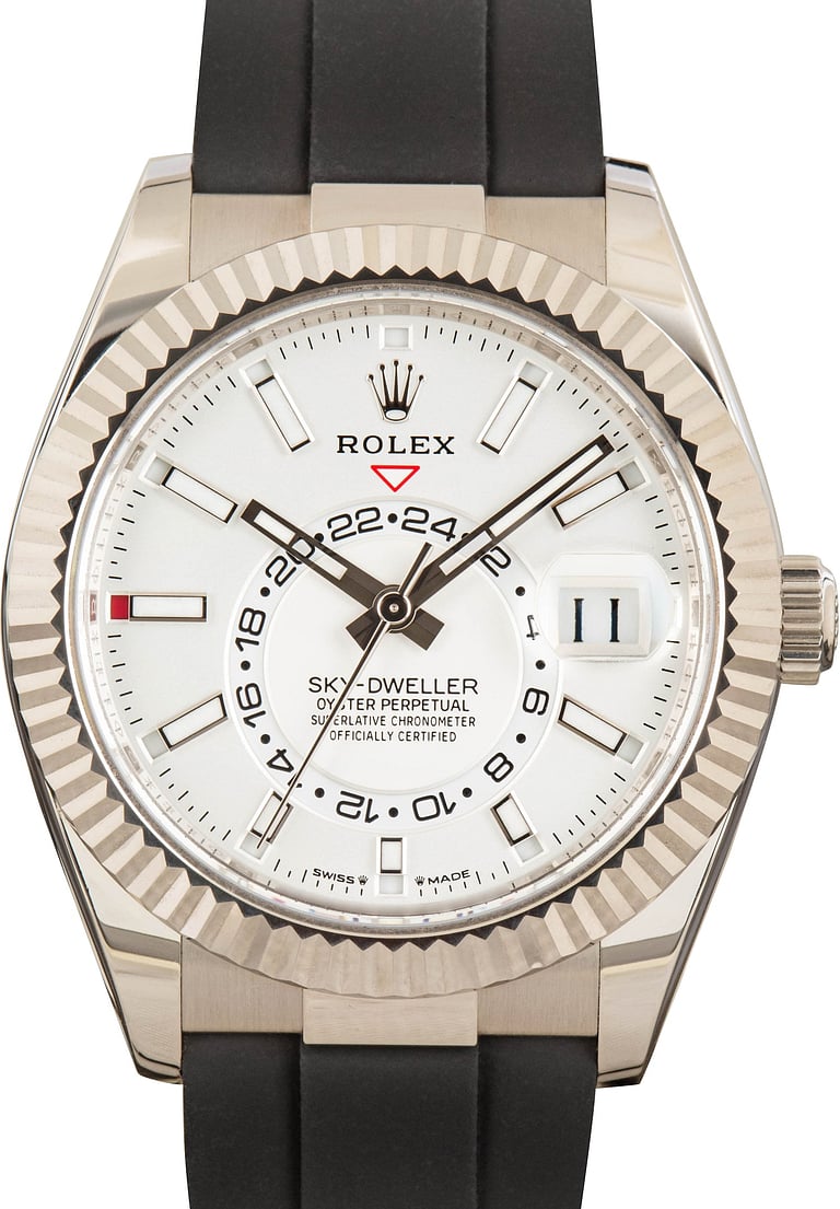 Used Rolex Sky-Dweller 336239 Intense White Dial